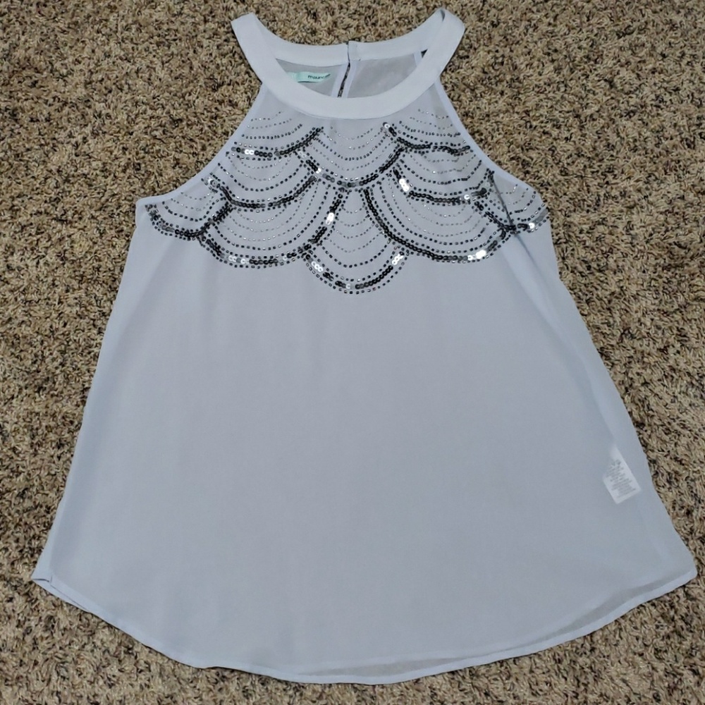 Chiffon tank
